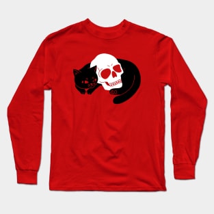 Spooky Cat Long Sleeve T-Shirt